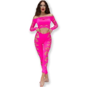 CHILIROSE - CR 4632 HAUT & PANTALON FUCHSIA S/L CHILIROSE SETS