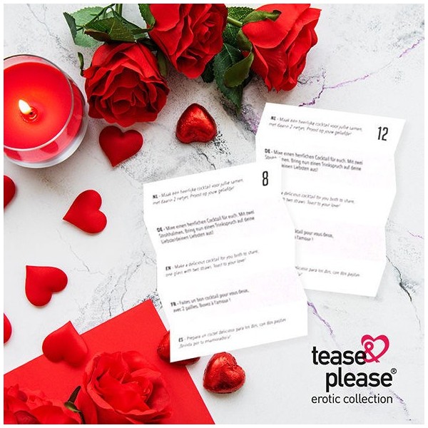 TEASE & PLEASE - CALENDRIER DE AVENT SAINT-VALENTIN TEASE&PLEASE