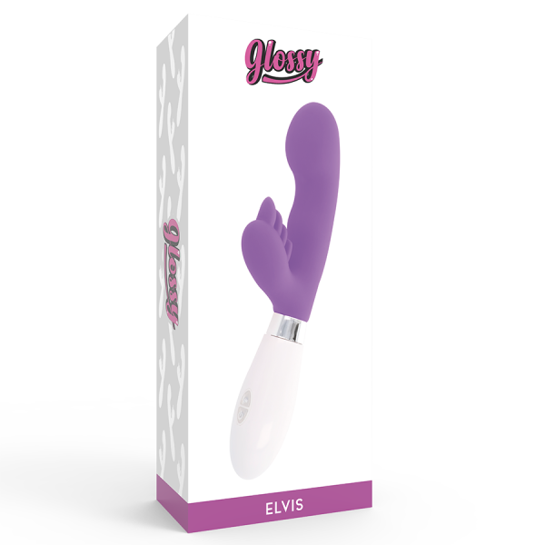 Glossy - Lapin Elvis Violet – Vibrateurs de lapin