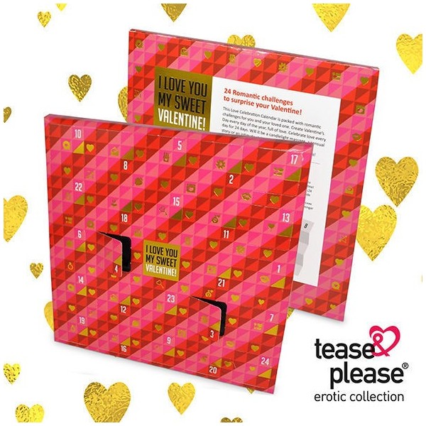 TEASE & PLEASE - CALENDRIER DE AVENT SAINT-VALENTIN TEASE&PLEASE