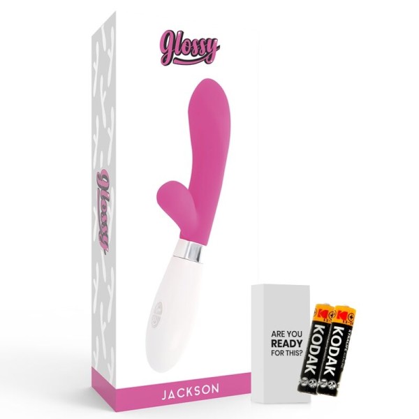 Glossy - Jackson Lapin Rose – Vibrateurs de lapin