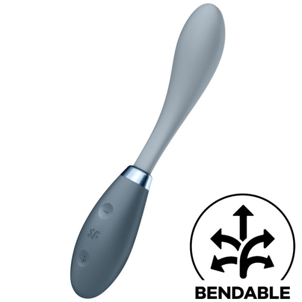 Satisfyer Multi G-Spot Flex 3 Gris - Livraison Discrète, Pas Cher