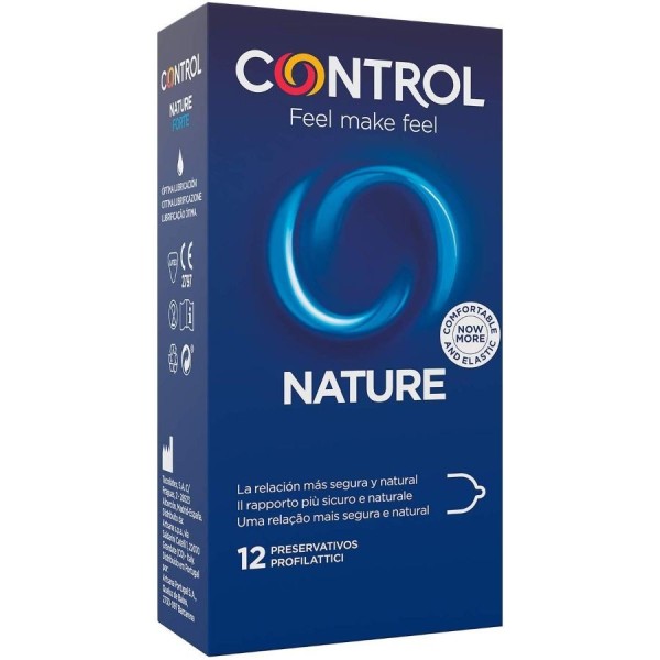 CONTROL - CONDONES ADAPTA NATURE 12 UNIDADES CONDONES CONTROL