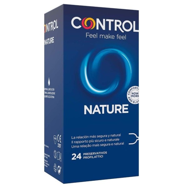 CONTROL - PRESERVATIVOS ADAPTA NATURE 24 UNIDADES CONTROL PRESERVATIVOS