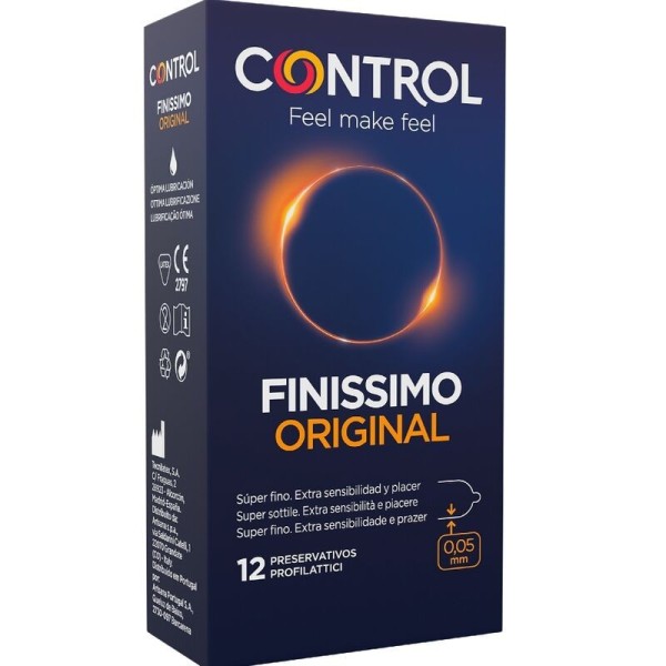 CONTROL - CONDONES FINISSIMO 12 UNIDADES CONDONES CONTROL - Sensi