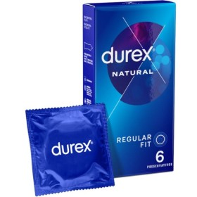 DUREX - CLASSIQUE NATUREL 6 UNITÉS DUREX CONDOMS - Gamme Naturelle