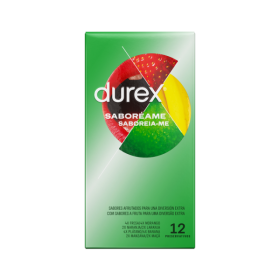 DUREX - SABOREAME 12 UNIDADES CONDONES DUREX - Sabores
