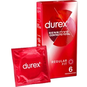 DUREX - CONTACTO SENSIBLE TOTAL 6 UNIDADES CONDONES DUREX - Sensi