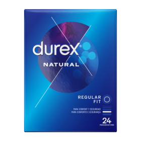 DUREX - NATUREL PLUS 24 UNITÉS DUREX CONDOMS - Gamme Naturelle
