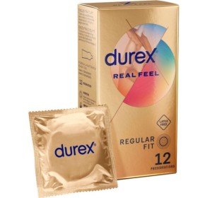 DUREX - REAL FEEL 12 UNIDADES CONDONES DUREX - Sin látex