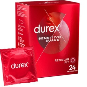 DUREX - SUAVE Y SENSIBLE 24 UNIDADES CONDONES DUREX - Sensitive