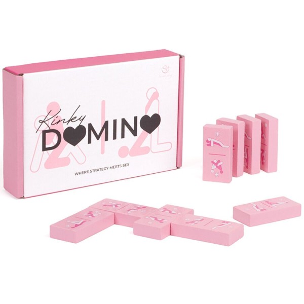 SECRETPLAY - JEU DE DOMINOS EN BOIS KINKY SECRETPLAY 100% GAMES