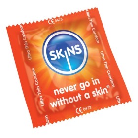 SKINS - CONDOM ULTRA THIN BAG 500 SKINS - Points et vergetures