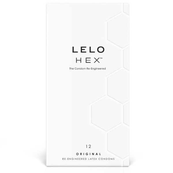 LELO - CAJA DE CONDONES HEXAGONALES 12 UNIDADES LELO - Manchas y 