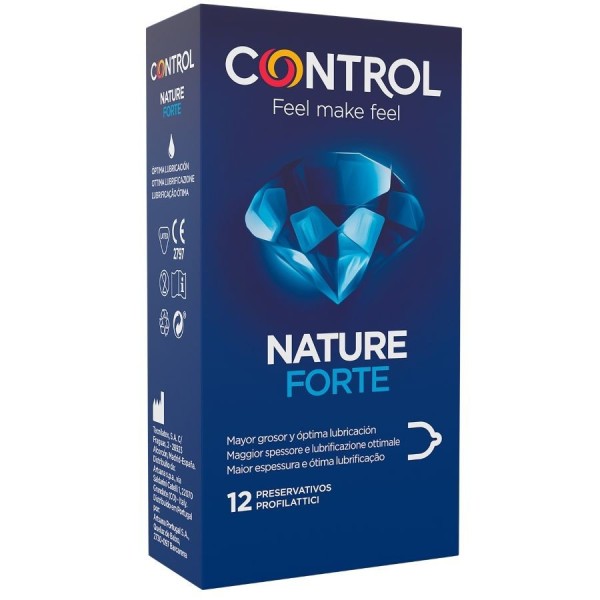 CONTROL - FORTE 12 UNITÉS CONTROL CONDOMS - Très fort