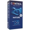 CONTROL - DUO NATURA 2-1 CONSERVATEUR + GEL 6 UNITÉS CONTROL CONDOMS