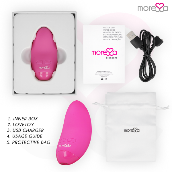 Moressa - Vibrador Rose Blossom – Mini vibradores