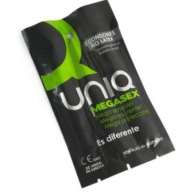 UNIQ - MEGASEX LATEX FREE SENSITIVE CONDOMS 3 UNITS UNIQ - Sans latex