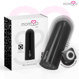 Moressa - Vibrador Controle Remoto NIX Preto – Estimuladores