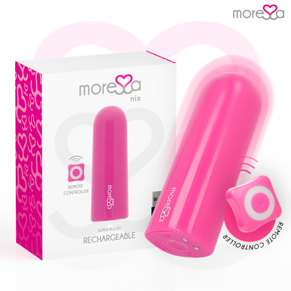 Moressa - NIX Vibrateur Télécommande Rose – Télécommande