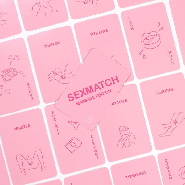 SECRETPLAY - JEU SEXMATCH ÉDITION MASSAGE SECRETPLAY 100% GAMES