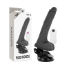 Basecock - Vibrateur Réaliste Télécommande Noir 19 CM -O- 4 CM