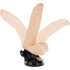 Basecock - Vibrateur Articulable Télécommande Naturel 21 CM -O...