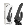 Basecock - Vibrateur Réaliste Noir Télécommande Avec Testicule...