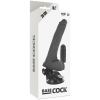 Basecock - Vibrateur Réaliste Noir Télécommande Avec Testicule...