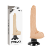 Basecock - Vibrador Realista 2-1 Natural 18,5 CM -O- 4 CM