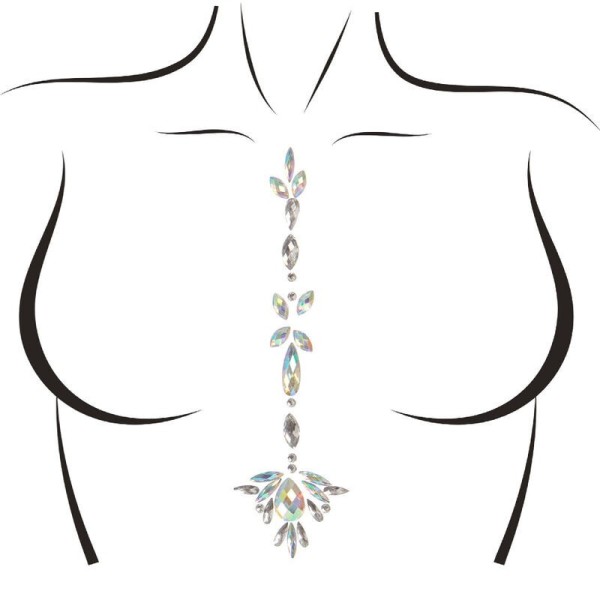 LEG AVENUE - JADE ADESIVO JÓIAS CORPORAL LEG AVENUE ACESSÓRIOS