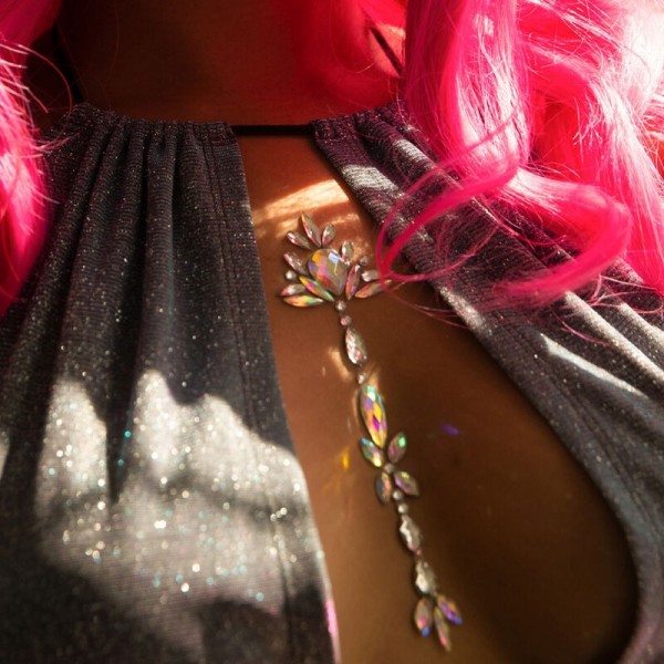 LEG AVENUE - JADE ADESIVO JÓIAS CORPORAL LEG AVENUE ACESSÓRIOS