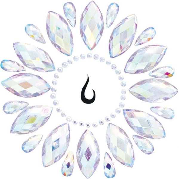 LEG AVENUE - BIJOU DE CORPS ADHÉSIF FLUER LEG AVENUE ACCESSORIES