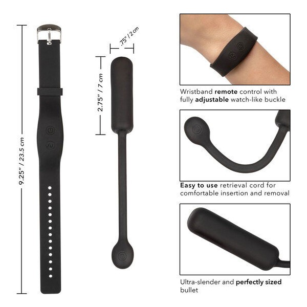Calexotics - Pulsera de control remoto Petite Bullet