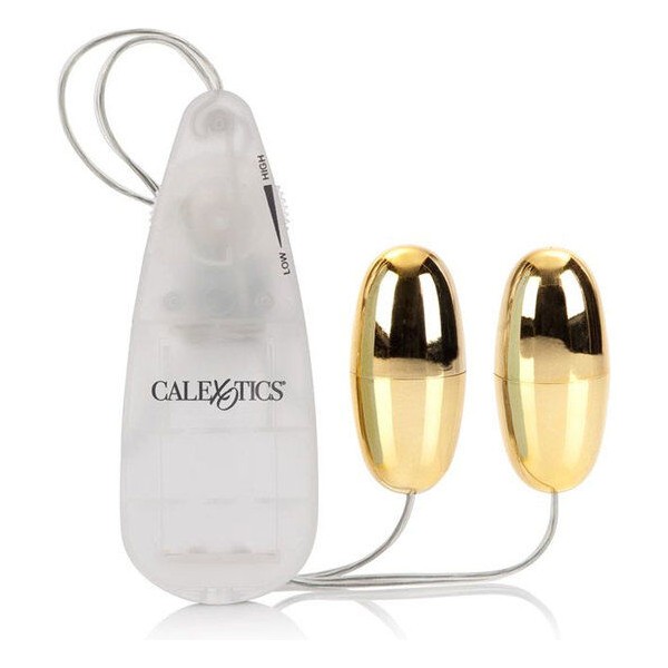 Calexotics - Bolas Vibradoras DUO GOLD – Para clítoris