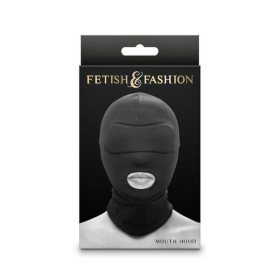 NS NOVELTIES - FETISH & FASHION CAGOULE BOUCHE NYLON NOIR NS NOVELTIES