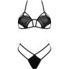 LIVCO CORSETTI FASHION - SOUTIEN-GORGE + STRING JIMENA LC 20216 NOIR TAILLE UNIQUE LIVCO CORSETTI SETS
