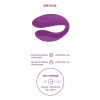 Vibromasseur Bound Love Couples Violet - Livraison Discrète & Pas Cher