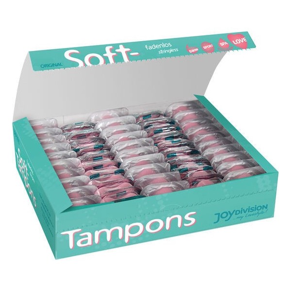 JOYDIVISION SOFT-TAMPONS - ORIGINAL SOFT-TAMPONS MINI X 50 UNITÉS JOYDIVISION SOFT-TAMPONS