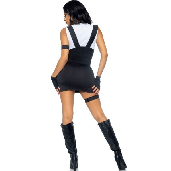 LEG AVENUE - SEXY OFICIAL SWAT TRAJE PRETO S/M LEG AVENUE TRAJES
