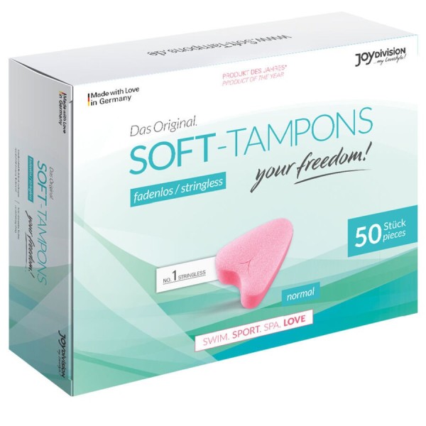 JOYDIVISION SOFT-TAMPONS - ORIGINAL SOFT-TAMPONS 50 UDS JOYDIVISION SOFT-TAMPONS
