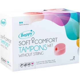 BEPPY - TAMPÕES MOLHADOS SOFT COMFORT 2 UNIDADES BEPPY - Tampão higiénico