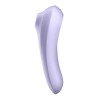 Satisfyer - Vibrateur Dual Pleasure AIR Pulse Mauve