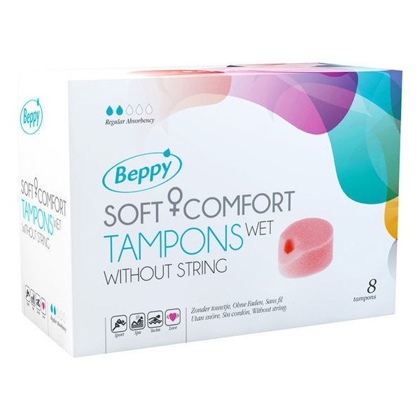 BEPPY - TAMPONS SOFT CONFORT HUMIDE 8 UNITÉS BEPPY - Tampon hygiénique