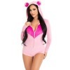 LEG AVENUE - BODY VELOURS OURS EN TEDDY ROSE S LEG AVENUE COSTUMES