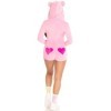 LEG AVENUE - URSO DE PELUCHE ROSA VELVET BODYSUIT S LEG AVENUE SUITS