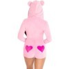 LEG AVENUE - URSO DE PELUCHE ROSA VELVET BODYSUIT M LEG AVENUE SUITS