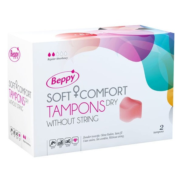 BEPPY - TAMPONES SECOS SOFT-COMFORT 2 UNIDADES BEPPY - Tampón hig