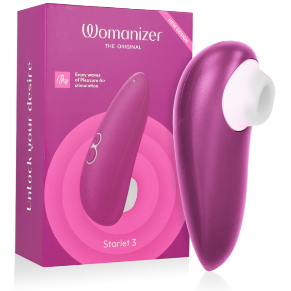 Womanizer Starlet 3 Violet - Stimulateur Clitoral Pas Cher & Qualité Premium