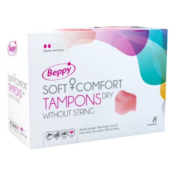 BEPPY - TAMPONES SECOS SOFT-COMFORT 8 UNIDADES BEPPY - Tampón hig